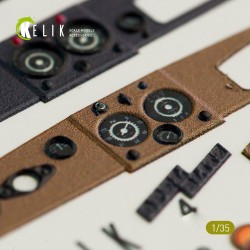 Opel Blitz 3ton 4x2 interior 3D decals for Tamiya kit  2