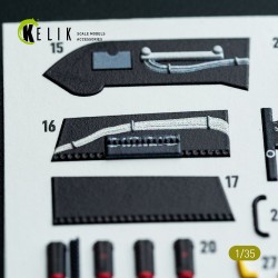CH-54A Tarhe interior 3D decals for ICM kit 