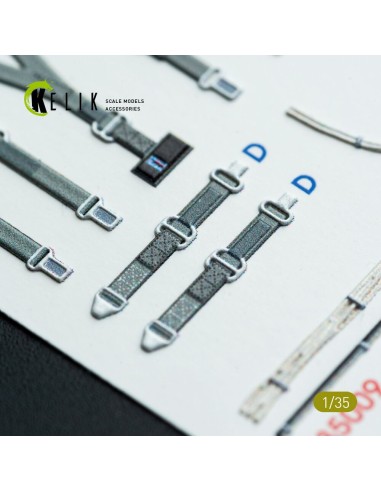 CH-54A Tarhe interior 3D decals for ICM kit 