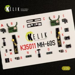 MH-60S Knight Hawk interior 3D decals for Kitty Hawk / Zimimodel kit  2