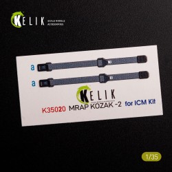 Kozak-2 Ukrainian MRAP 3D decals for ICM kit 