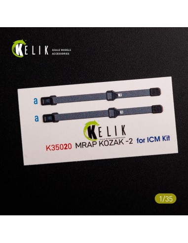 Kozak-2 Ukrainian MRAP 3D decals for ICM kit 