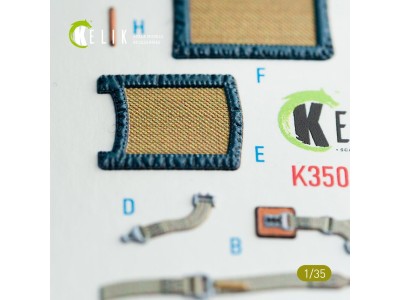 AH-1G Cobra interior 3D decals for ICM kit 