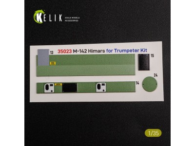 M142 HIMARS - Interior 3D Decal and classic Decal for Trumpeter kit 