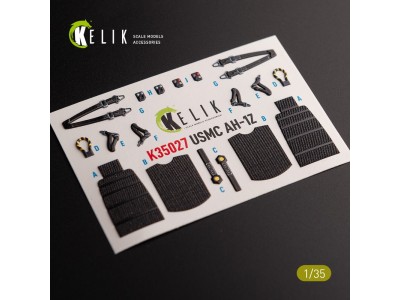 AH-1Z interior 3D decals for Academy kit 