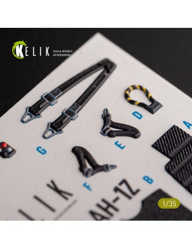 AH-1Z interior 3D decals for Academy kit 