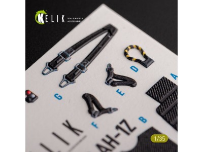 AH-1Z interior 3D decals for Academy kit 