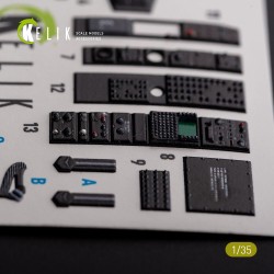AH-1W interior 3D decals for Academy kit  2