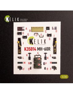 MH-60R interior 3D decals for Kitty Hawk kit  2