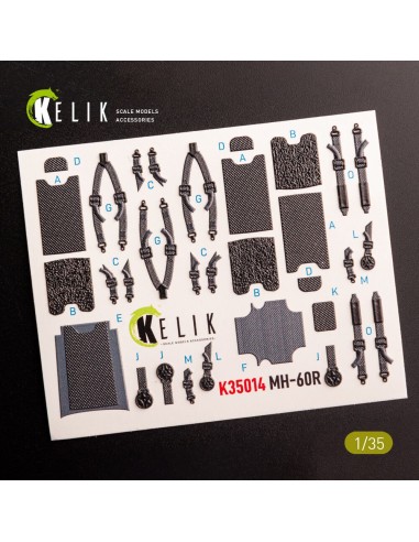 MH-60R interior 3D decals for Kitty Hawk kit 