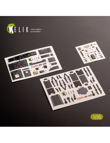 MH-60R interior 3D decals for Kitty Hawk kit 