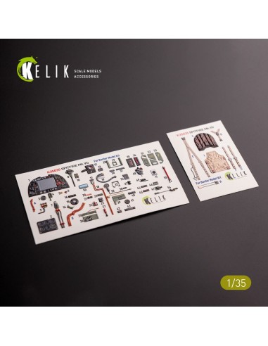 Spitfire Mk.VB - interior 3D decals for Border Models kit 