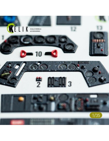 FW-190A-6 - interior 3D decals for Border Models kit 