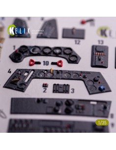 FW-190A-8 - interior 3D decals for Border Models kit 