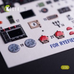 M1240A M-ATV - interior 3D decals for RFM kit 