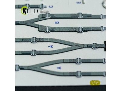 S-64E Skycrane - interior 3D decals for ICM kit 