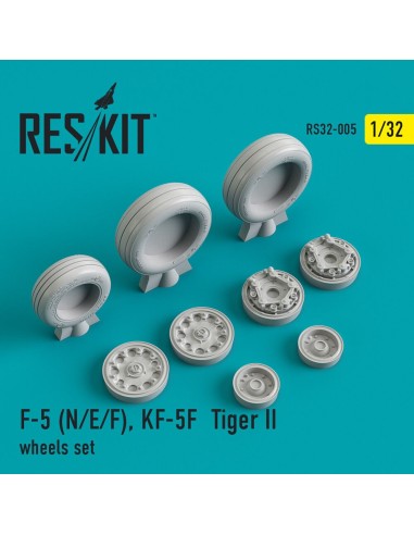 F-5 (N,E,F) Tiger II/KF-5F wheels set 