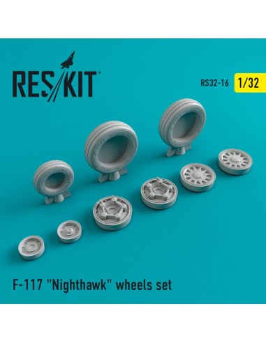 F-117 Nighthawk (weighted) wheels set 