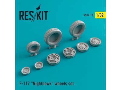F-117 Nighthawk (weighted) wheels set 