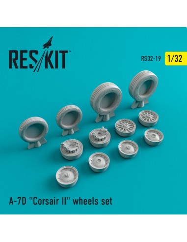 A-7D Corsair II (weighted) wheels set 