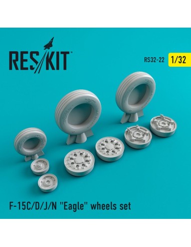 F-15 (C,D,J,N) Eagle (weighted) wheels set 