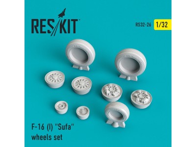 F-16I Sufa (weighted) wheels set 