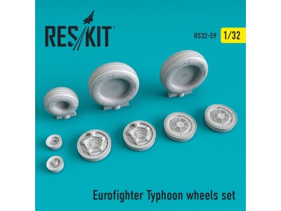 Eurofighter Typhoon wheels set 