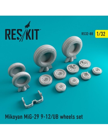 MiG-29 (9-12, UB) wheels set 
