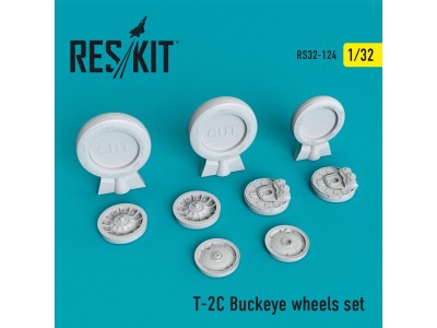 T-2C Buckeye wheels set 