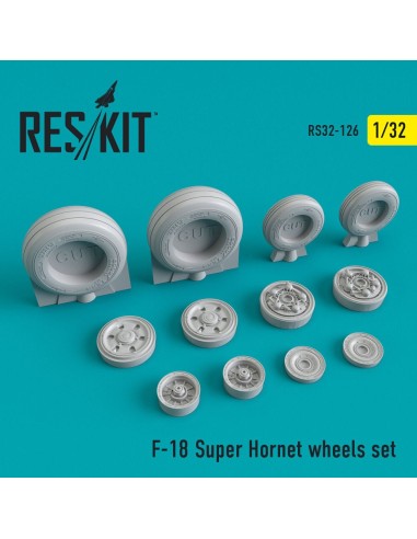 F/A-18 Super Hornet wheels set 