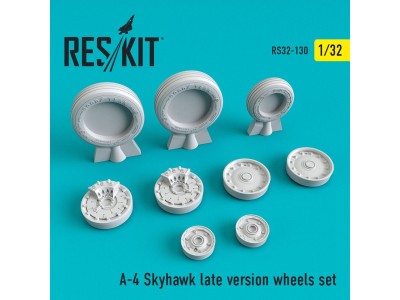A-4 Skyhawk late version wheels set 