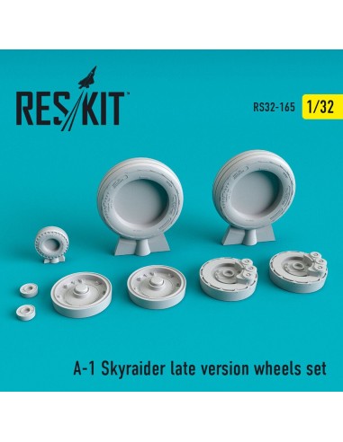 A-1 Skyraider (late version) wheels set 
