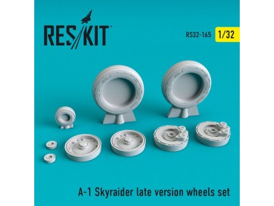 A-1 Skyraider (late version) wheels set 