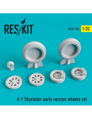 A-1 Skyraider (early version) wheels set 