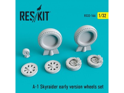 A-1 Skyraider (early version) wheels set 