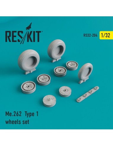 Me-262 type 1 wheels set 