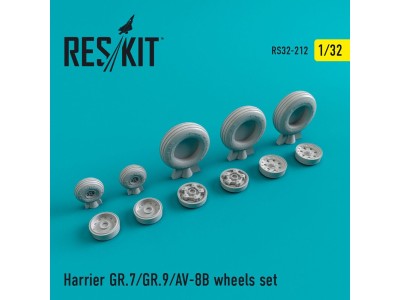 Harrier GR.7/GR.9/AV-8B wheels set 