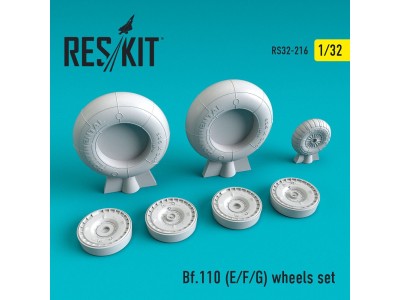 Bf-110 (E,F,G) wheels set 