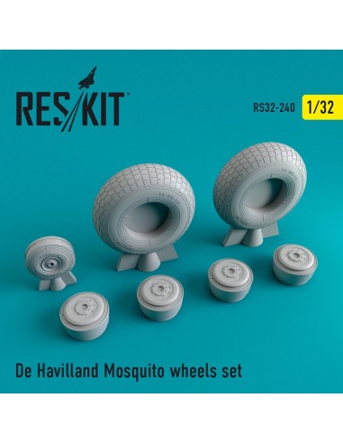 DH.98 Mosquito wheels set wheels set 