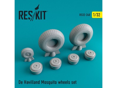 DH.98 Mosquito wheels set wheels set 