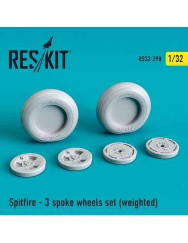 Spitfire (3 spoke) wheels set (weighted) 