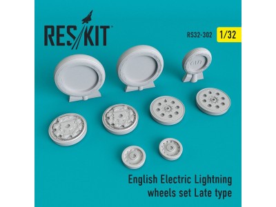 EE Lightning wheels set (late type) 
