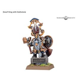 DWARFEN HOLDS: DWARF KING WITH OATHSTONE