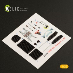 MiG-29A (9-12) Fulcrum interior 3D decals for Trumpeter kit  2