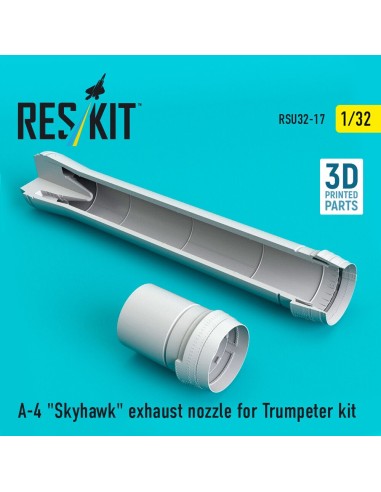 A-4 Skyhawk exhaust nozzle for Trumpeter kit (3D Printed) 