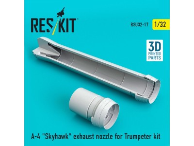 A-4 Skyhawk exhaust nozzle for Trumpeter kit (3D Printed) 