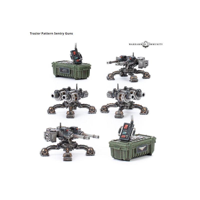 NECROMUNDA: TRAZIOR PATTERN SENTRY GUNS