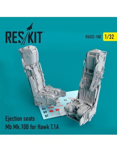 Ejection seats Mb Mk.10B for Hawk T.1A (3D Printed) 