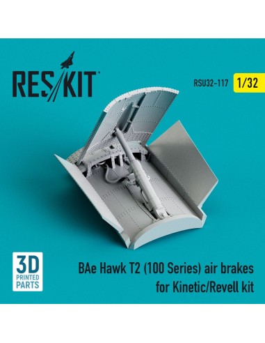 BAe Hawk T2 (100 Series) air brakes for Kinetic/Revell kit (3D Printed) 