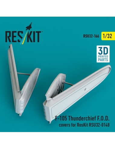 F-105 Thunderchief F.O.D. covers for ResKit RSU32-0148 (3D Printed) 